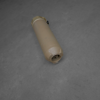 Surefire, SOCOM RC4 Mini Rifle Suppressor, 223 Remington/5.56 NATO, 3D-Printed Inconel Construction, 14.5oz, 1.5" Diameter, 5.5" Length, Low Back Pressure, End Mount Fast-Attach, Cerakote Finish, Flat Dark Earth, SOCOM556-MINI4-DE
UPC: 084871334334, SOCOM556-MINI4-BK
UPC: 084871334327 Dead Crow Defense