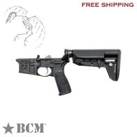 Bravo Company, Complete Lower Receiver, AR-15, Multi Caliber, Anodized Finish, Black, BCM MK2 Recoil Mitigation System, BCM SOPMOD 2 Widebody Stock, 7075 T6 Aluminum, Factory Cosmetic Blem, BCMLRG-RMS-STK-MOD-2-SPMD-BLK-COSMO, BCMLRG-RMS-STK-MOD-2-SPMD-BLK-COSMO
UPC: 812526024374