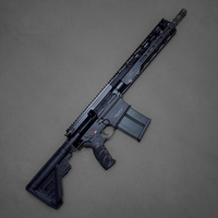 HK MR762 A4 SBR 7.62 NATO rifle with 13 inch barrel, M-LOK handguard, adjustable gas system, and ambidextrous controls, 642230272521, new, SBR, in, stock, H&K, heckler koch, dead crow defense