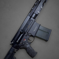 HK MR762 A4 SBR 7.62 NATO rifle with 13 inch barrel, M-LOK handguard, adjustable gas system, and ambidextrous controls, 642230272521, new, SBR, in, stock, H&K, heckler koch, dead crow defense
