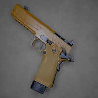 1911 DS Prodigy Comp 5" Full Size Handgun - Coyote Brown