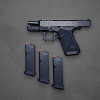 new Glock 19 g19 gen 6 in stock and ready to ship to your FFL! available today after high demand, the legendary Glock 19 has gotten an upgrade worth all the wait. GLOCK, 19 Gen 6, Semi-automatic, Striker Fired, Polymer Frame Pistol, Compact, 9MM, 4.02" Barrel, DLC Finish, Fixed Sights, Optics Ready System, 15 Rounds, 3 Magazines P61950203
UPC: 764503068256