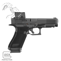 GLOCK, 17 GEN 6 COA, Striker Fired, Semi-automatic, Polymer Frame Pistol, Full Size, 9MM, 4.49" Barrel, DLC Finish, Fixed Sights, Aimpoint COA Optic, 17 Rounds, 3 Magazines, P61750B03DC8A3
UPC: 764503068294, Dead Crow has the new Glock gen6 g17 full size handgun with he highly anticipated aimpoint COA optic factory installed in-stock and ready to ship FREE to your local FFL