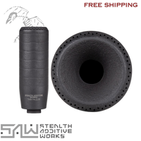 Stealth Additive Works SHIV 9mm Suppressor Lightweight, No booster 9mm Silencer shipping FREE from Dead Crow Defense