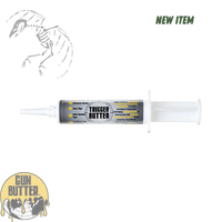 gun butter trigger butter premium trigger grease trusted by professionals since 2003. Gun Butter Grease introduces advanced technology that surpasses traditional graphite and molly greases, providing superior adhesion and numerous benefits. Proven overseas on Triple 7 Howitzer breach doors, M2A1s, Bradleys, Apache rotor bearings, and more. 790757777590