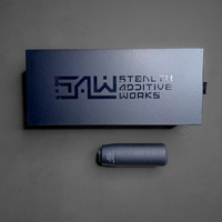 Stealth Additive Works SHIV 9mm Suppressor Lightweight, No booster 9mm Silencer shipping FREE from Dead Crow DefenseStealth Additive Works SHIV 9mm Suppressor Lightweight, No booster 9mm Silencer shipping FREE from Dead Crow Defense