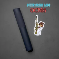 Otter Creek Labs OCM6 reflex suppressor new release low back pressure 6mm bore suppressor for MK12 clone rifle and precision AR builds 664533654460, 664533654453