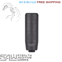 Stealth Additive Works SHIV 9mm Suppressor Lightweight, No booster 9mm Silencer shipping FREE from Dead Crow Defense