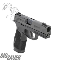 365XCA-9-COMP, 798681669981, Sig, Sauer, P365, Macro, Striker Fired, Semi-automatic, Polymer Frame Pistol, Sub-Compact, 9MM, 3.1" Barrel, Nitron Finish, Black, XRAY3 Day/Night Sights, Optic Ready, Compensator, 17 Rounds, 2 Magazines