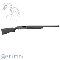 Beretta USA J32TT28 A300 Ultima 20 Gauge 3" 3+1 28" Black Barrel, Gray Anodized Metal Finish, Black Kick-Off Synthetic Stock