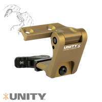 Unity Tactical FAST Magnifier Arm BLACK FDE