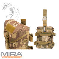 MIRA Safety drop leg gas mask pouch colors