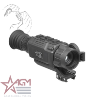 AGM Global Vision Rattler V2 Thermal Rifle Scope 25mm Objective clip on coyote hunting hog night vision 810027772596 314218550204R221