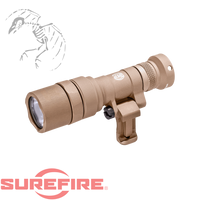 Surefire M340c Mini Scout Light Pro Mlok Picatinny iml weapon mounted light 500 lumens 084871329262 M640DF-BK-PRO 084871329231 M340C-TN-PRO