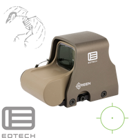 EOTECH xps2 Black grey gray ODG Tan FDE reticle holographic sight