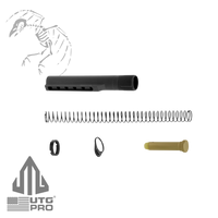 UTG Pro TLU001KIT Receiver Extension Kit Mil-Spec AR-15 6 position Black Hardcoat Anodized Aluminum Rifle 4717385551961