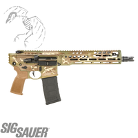 Sig, Sauer, MCX, SPEAR, LT, Cerakote, Multicam, Flat, Blade, Match, Trigger, M-LOK, 30, Savior, Equipment, Coyote, Covert, PMCX-556N-11B-CW-V1-LT, 798681686131