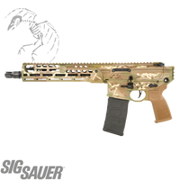 Sig, Sauer, MCX, SPEAR, LT, Cerakote, Multicam, Flat, Blade, Match, Trigger, M-LOK, 30, Savior, Equipment, Coyote, Covert, PMCX-556N-11B-CW-V1-LT, 798681686131