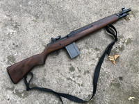 Springfield, M1A, Tanker, Semi-automatic, 7.62X51/308 Winchester, 16.25" Parkerized Barrel, Walnut Stock, Right Hand, 1 Mag, 10Rd, XS Sight Post with Tritium Insert, Weighs 8.75lbs, AA9622, 706397926748