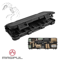 MAG1288-BLK, 840815143505, Magpul, DAKA, Hard, Case, R44, Rifle, Case, Black, DAKA Grid, Organizer