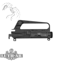 UR-01A, 812058030577, Luth-AR, A1, Assembled, Upper, Receiver, Black, Forged, A1, Rear, Sight, Base, Assembly, Ejection, Port, Cover, Assembly, Teardrop, Forward, Assist, Assembly, Brass, Deflector