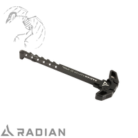 Radian, Weapons, Raptor, SD, Ambi, Charging, Handle, Ported, ar15, ar-15, m4, m16, R0006, 817093020491, gas, buster, suppressed, suppressor