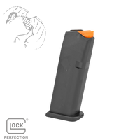 Glock, OEM Magazine, 9MM, 10 Rounds, Fits Glock 43X/48, Cardboard Style Packaging, Polymer, Black, 47818, 764503035890, Glock, 43x, 48, g43x, g48, magazine