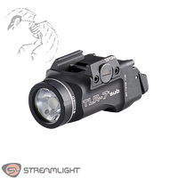 Streamlight, TLR-7, TLR, 7, tlr7, Sub, Weaponlight, Glock, 43X, 48, 69400, 080926694002, 80926694019, 69401, 80926694026, 69402, 80926694040, 69404