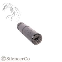 SU5419, 816413028469, SilencerCo, Velos, Rifle, Suppressor, 174,SS, Inconel, 625, Construction, silencer, low, back, pressure, flow, through, can