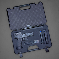 Walther, PDP, Striker, Fired, Semi, automatic, Polymer, Frame, Pistol, Full, Size, 9MM, 4.5,  Barrel, Aimpoint, ACRO, PDP, Pro, Tritium, Front, and, Rear, Sights, Dynamic, Performance, Trigger, Matte, Finish, Black, 18, Rounds, 3, Magazines, 2881225PRO, 723364232862