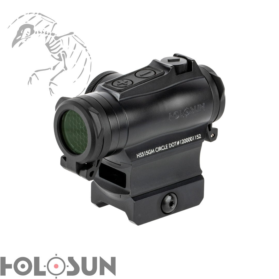 【実物】 HOLOSUN HS515GM REDドットサイト Holosun HS515GM Heavy Duty Red Dot Sight 1x Selectable Reticle