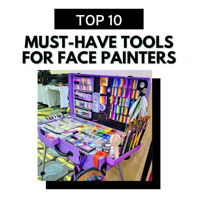 Top 10 Must-Have Tools for Face Painters Top 10 Must-Have Tools for Face Painters