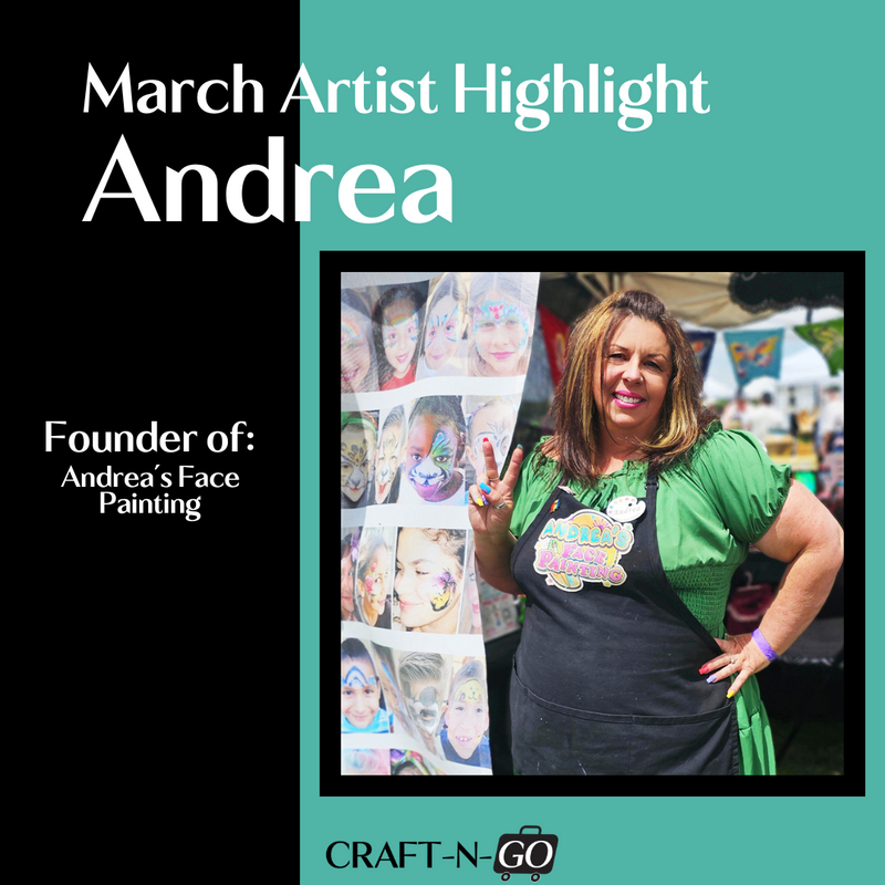 Artist Highlight: Andrea's Face Painting