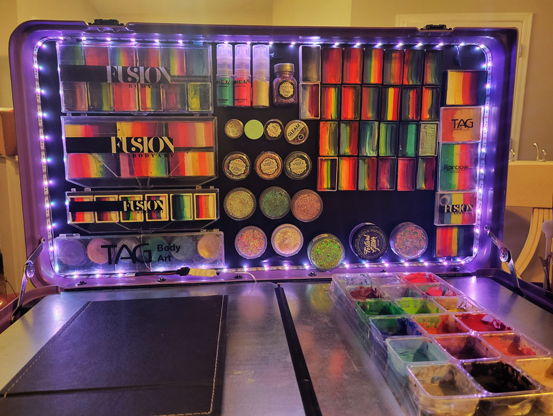 7 Tips for a Quick Face Painting Set -up