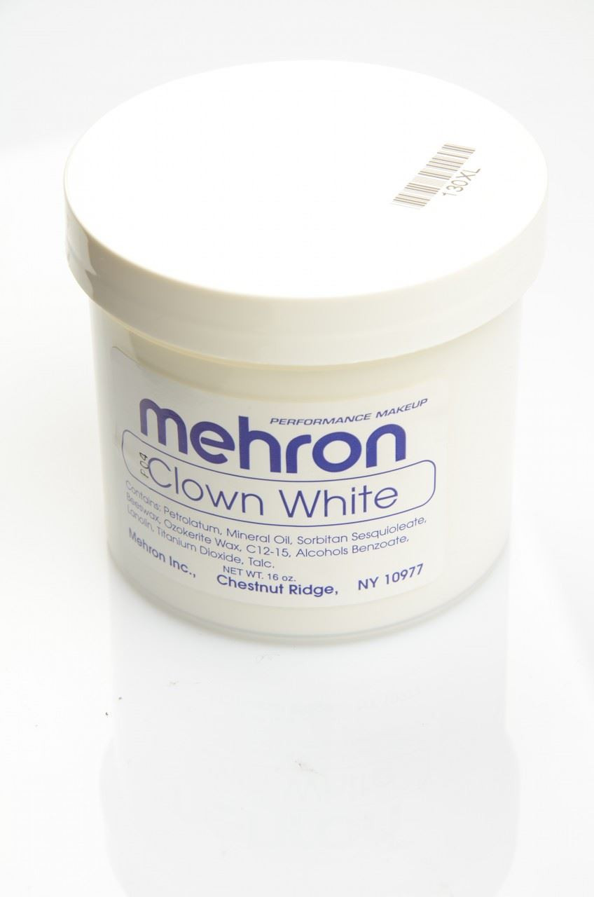 Clown White Cream Clowns Mimes Miming Mime Theater Professional Face