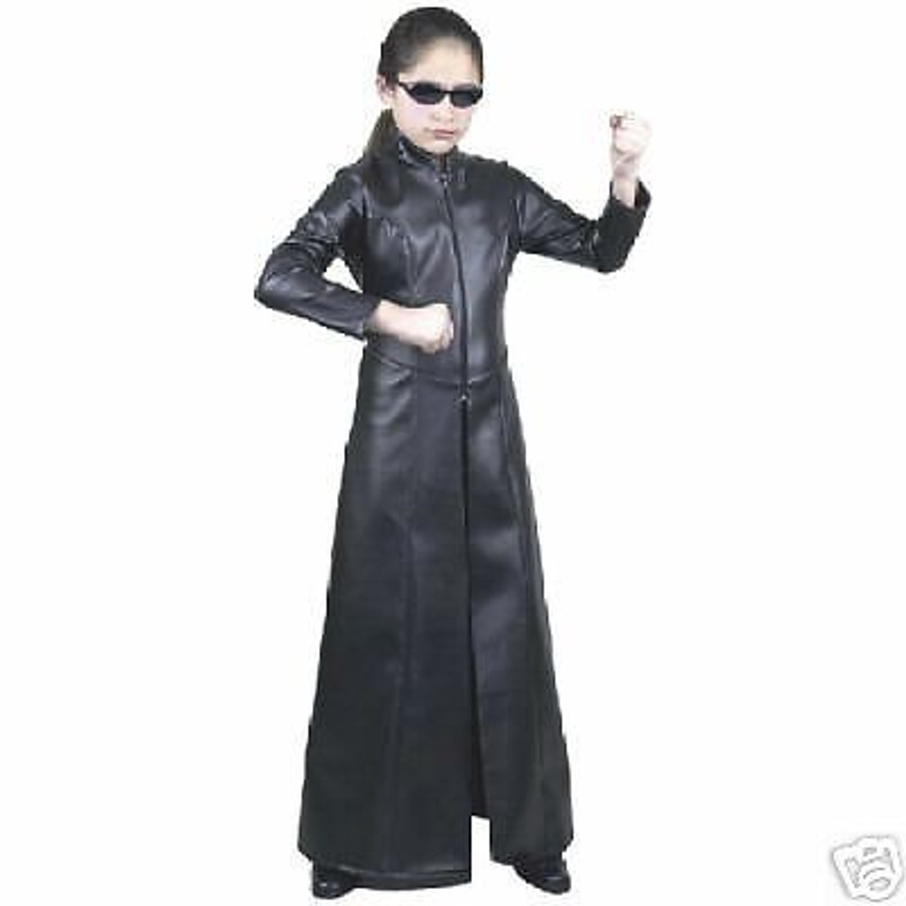 Girls Matrix Trinity Street Diva Anime Trench Coat Girls Halloween Costume Xl Costumeville