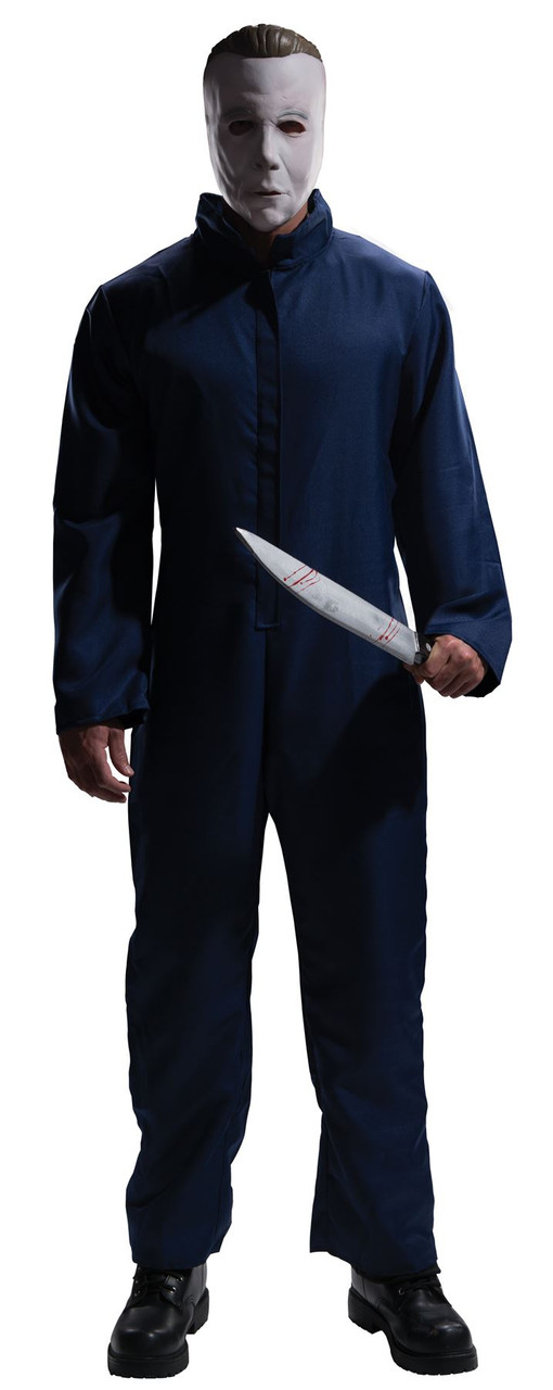 Michael Myers Halloween-Kostüm Für Erwachsene – Offizielles Overall-Kostüm Mit Maske, Gruselkostüm
