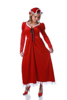 MRS. CLAUS nightgown dress adult womens Santa mrs miss Christmas