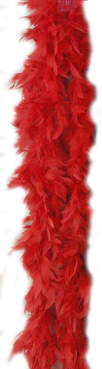 White BOA Flapper Feather 70 gram Adult Womens Halloween Costume Accessory