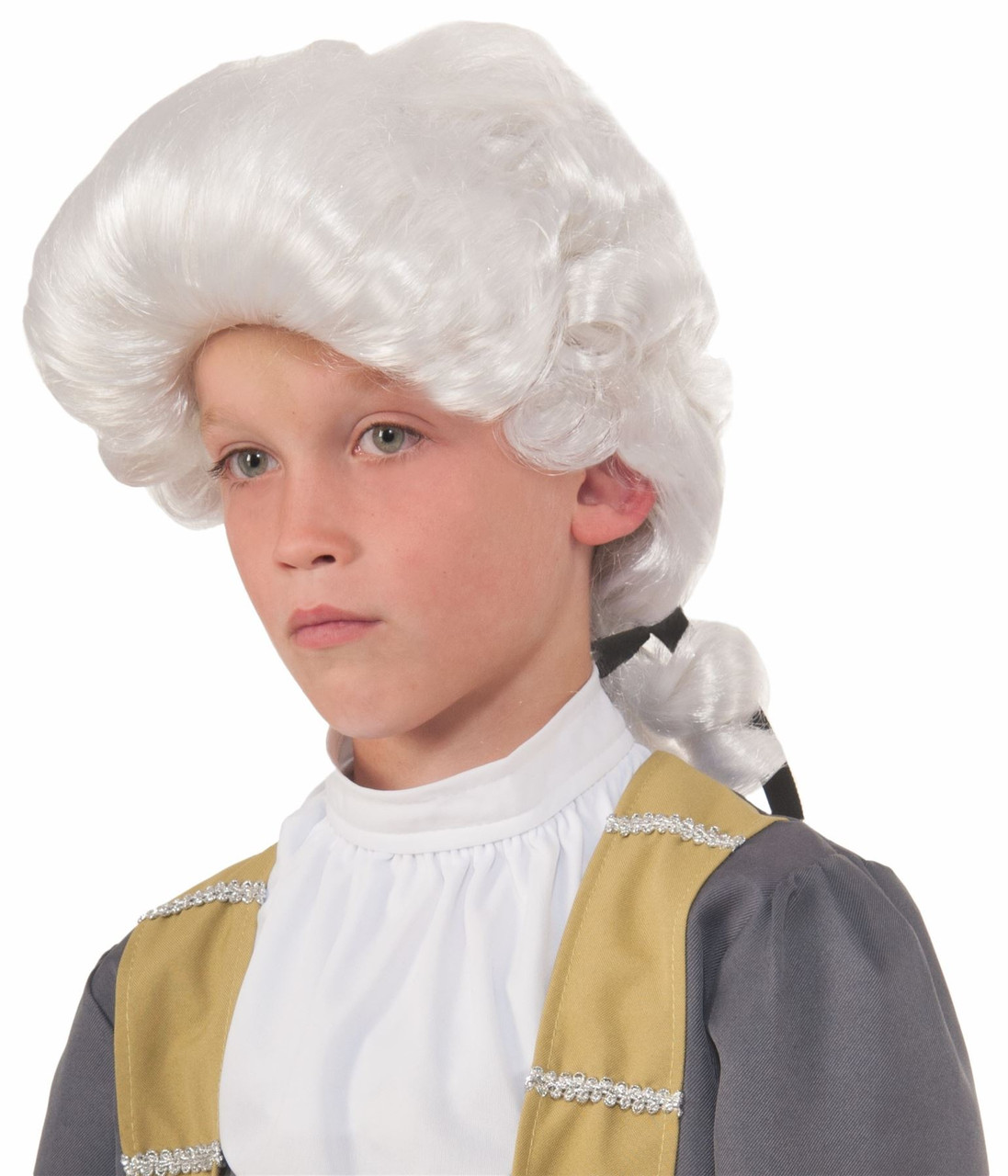 kids colonial wig