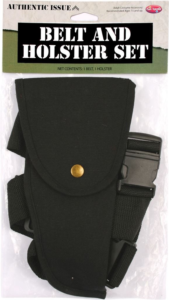 Fabric Gun Holster and Belt