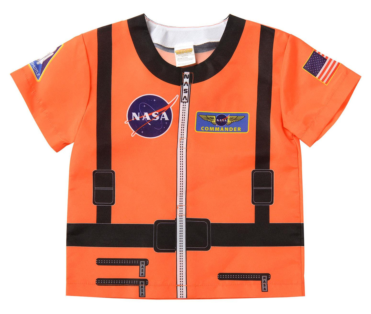 Astronaut shirt career dress up boys kids toddler halloween costume ages 3  5 - CostumeVille