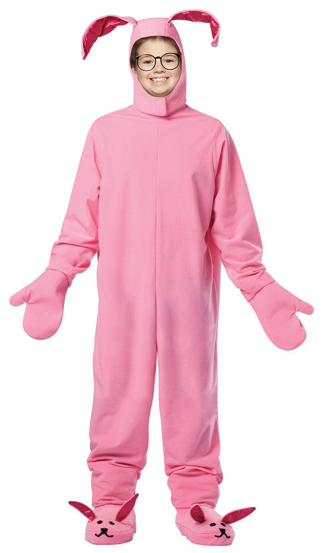 Christmas Story Pink Bunny Suit