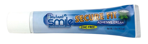 Instant Smile Secure Fit Denture Adhesive Bonding 1.5oz Cream