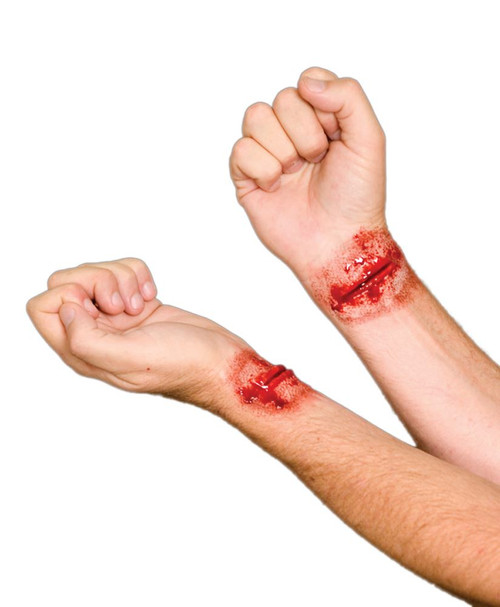 Woochie Slashed Wrist Latex Prosthetic