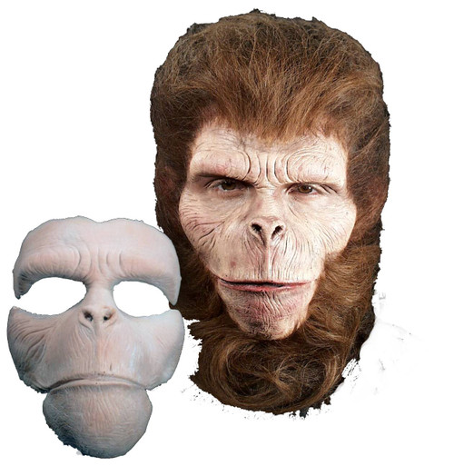 Chimp Face Foam Latex Prosthetic Theater Appliance