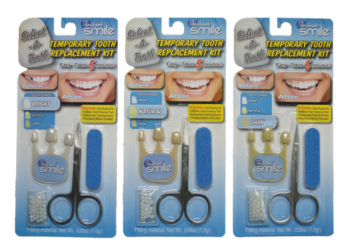 Instant Smile Select a Tooth Temporary Tooth Replacement Kit