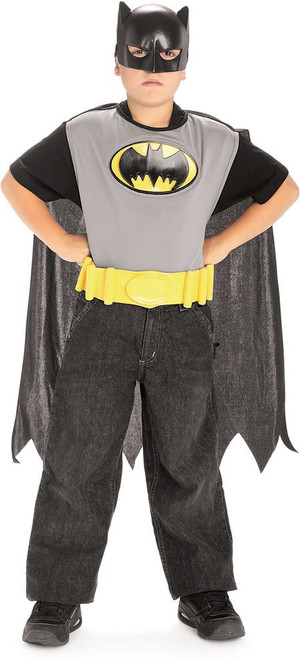 Batman Action Suit Set  dress up boys halloween costume