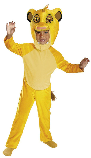 Lion King Costumes For All Occasions DG27135 Simba Classic Lion Officially Licensed Halloween Costume