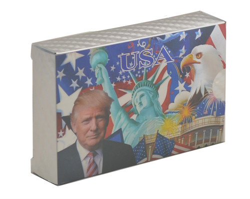 President Donald Trump Playing Cards - Silver Eagle Liberty Playing Cards Deck of Waterproof Poker Cards President Donald Trump Playing Cards - Silver Eagle Liberty Playing Cards Deck of Waterproof Poker Cards